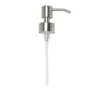 Dispensador de jabón Kapitan de Repuesto con Rosca de 28 mm en Acero Inoxidable con Acabado