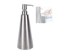 Dispensador de jabón líquido, 1PC 800ml Dispensador de jabón de Bomba de Acero Inoxidable de Gran Capacidad Accesorio de baño sobre encimera para contenedores de líquido G