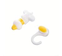 Dispensador de jabón líquido de baño 9.7cm No-Drip Pump (Amarillo)