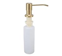 Dispensador De Jabón Líquido, Dispensador Jabon Cocina, Dispensador Jabon Baño, Jabonera Baño Dosificador, Detergente De Cocina Incorporado, 300 Ml(Oro)
