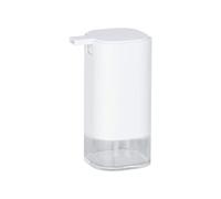 Dispensador de jabón líquido - Dosificador de jabón para Las Manos, de acrílico, 0,36 l, 7,5 x 16 x 9,5 cm, Transparente