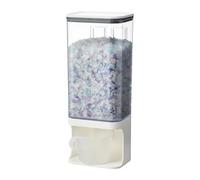 Dispensador de Jabón Líquido para Lavadora | Almacenamiento de Sales de Baño, Granos y Productos Secos | con Contenedor de Detergente Líquido con de Silicona Sellado,Para Sales De Baño, Arroz, Legumbr