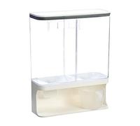 Dispensador de jabón líquido para Lavar Ropa, Almacenamiento de Frijoles, con dispensador de suavizante de Tela de de Silicona Sellado, para Sales de baño, arroz, Granos, Productos Secos