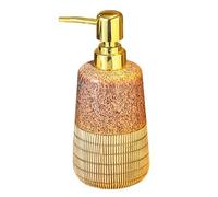 Dispensador de jabón Manos cerámica 13.5 oz con Bomba, Cuerpo Engrosado, Superficie Lisa, diseño Sellado, dispensador encimera