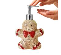 Dispensador De Jabón Navideño | Botella con Bomba para Líquido de Baño - Dispensadores de Jabón para Platos Navideños para Cocina,para Hogar Fiesta Cocina Encimera Ducha Dormitorio Estantes Apartament