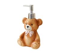 Dispensador de jabón para fregadero de cocina | Diseño Oso 350 ml recargable para detergentes | Dispensador de jabón de cocina | Para Top Casa Baño Ducha Lavandería