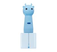 Dispensador de jabón para gatos, dispensadores de champú espumoso de 9.45 x 3.15 pulgadas para un baño fácil de gatos, limpieza suave con función eléctrica, recipiente de jabón para mascotas para el