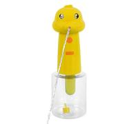 Dispensador de jabón para mascotas, dispensador de champú para perros, impermeable, recargable, accesorio de baño para perros de espuma eficiente para bañarse en la cocina