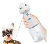 Dispensador de jabón para mascotas, dispensador de champú para perros | Pulverizador de champú recargable resistente al agua - Espuma de burbujas portátil - Lavado para perros para una limpieza