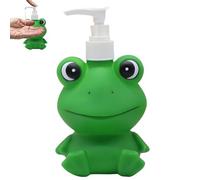 Dispensador de jabón para niños, Lindo dispensador de jabón de Animales de Rana, niños de 300 ml Recargables a la Mano con Bomba, Botella de loción para champú, Gel de Ducha, baños, Cocina
