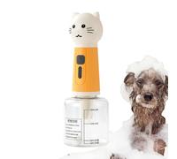 Dispensador de jabón para perros, dispensador eléctrico de champú para perros, suministros de baño para mascotas para el hogar, baño, jardín, inodoro, bañera de patio trasero, fregadero de cocina al