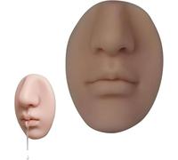 Dispensador de jabón realista montado en la pared con forma de nariz, divertido dispensador de jabón de nariz de silicona, regalo de broma de silicona suave, recipiente de jabón líquido multiusos