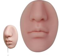 Dispensador de jabón realista montado en la pared con forma de nariz, divertido dispensador de jabón de nariz de silicona, regalo de broma de silicona suave, recipiente de jabón líquido multiusos