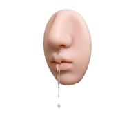 Dispensador de jabón realista para montar en la pared, divertido dispensador de jabón de nariz de silicona para baño, dispensador de líquido recargable, broma divertida para árboles de Navidad
