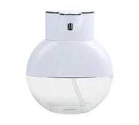 Dispensador de jabón recargable por USB, 420 ml, no para batería necesaria | Elegante diseño de montaje en pared, ahorra espacio en la encimera, fácil acceso, construcción ABS resistente