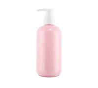 Dispensador de jabón Redondo Azul y Rosa, Botella de plástico con Bomba de presión, 300 ml/500 ml, para baño, Cocina y hogar (Rosa L)