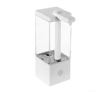 Dispensador de jabón, sensor automático de 490 ml, gran capacidad, sin contacto, recargable para hoteles, desinfectante de manos eléctrico inteligente