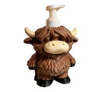 Dispensador de jabón - Soporte para jabones líquidos para baño con diseño de Recargable Impreso en 3D de 5,91 Pulgadas, Bomba de loción | Contenedor de jabón: para Ducha, lavandería, encimera, de