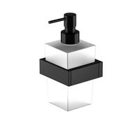 Dispensador de jabón Steinberg Serie 460, 4608001S, Color: negro mate