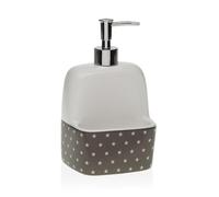 Dispensador de Jabón Versa Stars Soft Cerámica ABS Dolomita 11 x 20,5 x 11 cm - Marca: Versa - EAN: 8420327521729