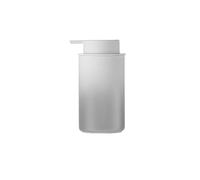Dispensador de jabón Vidrio, loción Recargable Degradado Mate, Manos y dispensador for Platos, for Fregadero Cocina, baño Ducha Dispensador Manos(Blanco,Pequeño)