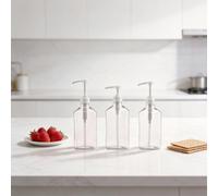Dispensador de jarabe de café de 1600 ml diseñado para edulcorantes a base de fructosa con capacidad de salida precisa de media cucharadita por bomba (1600 ml - 10 cc)