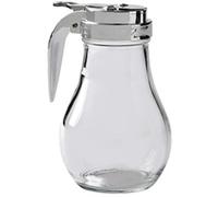 ?Dispensador de jarabe de zinc fundido de 14 onzas con pico vertedor de precisión compatible con estaciones de postres?