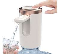 Dispensador De Jarra De Agua: Enfriador De Botellas De Un Galón con Grifo De AguaFría Y Caliente, Cerradura De Seguridad para Niños, Bandeja De Extraíble I Jarra De AguaPortátil con Prensa SIL