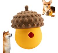Dispensador de juguetes para perros - Silicona interactiva - Bola para mascotas - Bola de aperitivo duradera - Alimentador de alimentos lenta que hace que el entrenamiento sea para cachorros