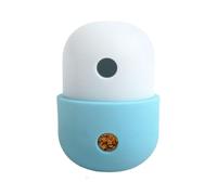 Dispensador de juntas de juguete para masticar - bola de comida de silicona flexible, juguete educativo para perros con función de distribución lenta, promueve una dieta saludable | Poeta de los d