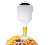 Dispensador De Ketchup,Recipiente Antigoteo y Compacto | Envase Exprimible para Aliño de Ensaladas 3.5L | Ensaladas Salsas Condimentos Restaurante Hogar Cocina Barbacoa Buffet