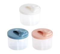 Dispensador De Leche En Polvo De 3 Piezas, Dispensador De Leche En Polvo Para Bebés, Dispensador De Leche En Polvo Con Tapa Giratoria, Almacenamiento De Leche En Polvo