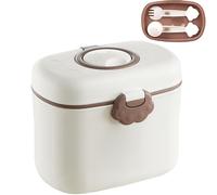 Dispensador de Leche en Polvo | Recipiente Para Alimentos Y Snacks Infantiles,Taper Portátil Para Uso Diario En Guardería Viaje Cocina