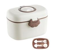 Dispensador De Leche En Polvo - Recipiente Para Leche En Polvo,Taper Hermético Para Guardería Hogar Uso Diario Actividades Exteriores Frutas Golosinas