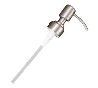 Dispensador de líquido, bomba de repuesto para cocina, baño, jabón, loción, champú, acondicionador, enjuague bucal, aceites esenciales, estilo rústico encanto, negro, plateado, dorado (A)