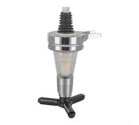 Dispensador de líquido montado en la pared, cabezal de bomba dosificadora para vino, cerveza, cóctel, zumo, bar, máquina de vertido en casa, negro transparente, 25 ml, 30 ml, 45 ml, ABS AS silicona