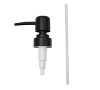 Dispensador de loción ABS de cabeza redonda 28/400 con tubo de 15 cm | Proporciona una dispensación de líquidos suave y sin esfuerzo para botellas de champú y loción estándar 28/400.