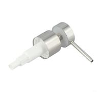 Dispensador de loción de acero inoxidable 304 con boquilla galvanizada, se adapta a botellas de 25 mm, salida de líquido de 2 ml cada prensa (G)