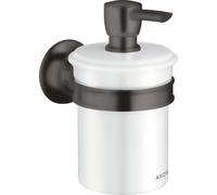 Dispensador de loción hansgrohe AXOR Montreux, 42019340, Color: Cromo negro cepillado
