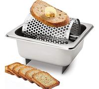 Dispensador de mantequilla, rodillo de mantequilla de acero inoxidable para plancha, capacidad para 36 onzas, ideal para pan, mariscos, maíz, perfecto para picnics al aire libre y diseño extraíble