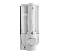 Dispensador de Manual de Pared - Gel de Ducha, champú, de Manos, Limpiador Facial, Líquido para Lavavajillas - Soporte de Líquido Versátil para Baño y Cocina (WHITE)