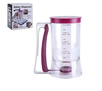 Dispensador de masa, embudo de masa para tartas, dispensador de vasos, herramienta de cocina, calidad alimentaria, PS + ABS + material de silicona