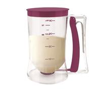 Dispensador de masa para panqueques, dispensador de masa de precisión, separador manual de cupcakes, vertedor de mezcla de panqueques, herramienta separadora de líquidos de cocina precisa para hornear