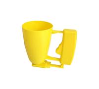 Dispensador de Masa Portátil para Hacer Albóndigas de Oriente Medio, Color Amarillo