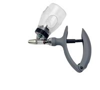 Dispensador De Medicina Veterinaria Jeringa Automática Para Aves De Corral 1 Unidad 2/5ml Con Botella Vacuna Inyector Continuo Para Ganado Inyección Para Mascotas(2 ml)