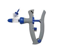Dispensador De Medicina Veterinaria Jeringa Continua Automática Para Animales Inyector De Vacuna Duradero Para Aves Corral Y Pollos Herramienta Veterinaria Con 10 Agujas(2 ml,7x13)
