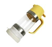 Dispensador De Miel - Tarro De De Arce | Recipiente De Sìrop, Pòt A Mìel De De 9 Oz, Destributador Dë Si Persiana Con Mango, De Acero Fácil De Verter Para Café, Leo Té,