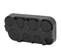 Dispensador de monedas de euro rectangular, monederos de plástico, organizador de bolsillo para monedas, soporte para monederos, caja de almacenamiento, uso en el automóvil