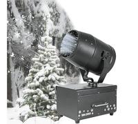 Dispensador de nieve artificial oscilante, soplador de nieve for ambiente de fiesta con control remoto manual e inalámbrico for Navidad, bodas y fiestas.