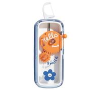 Dispensador de palitos de para viajes emergente automática | Soporte para palillos de hilo dental adecuado para hotel, exterior, camping, dormitorio, tocador, baño, hogar